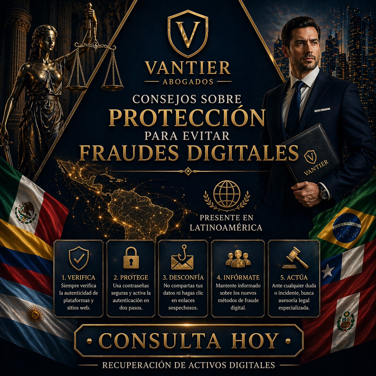 Consejos de Protección VANTIER